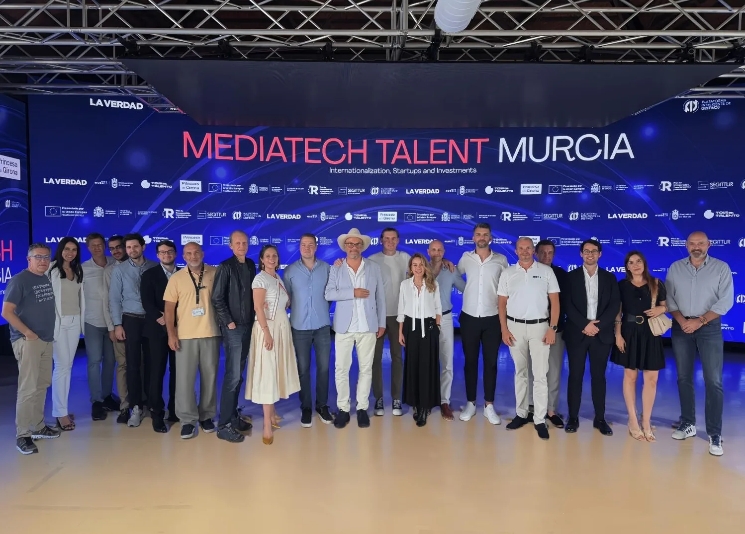 Founders, investors and people from the media and tech ecosystem at Mediatech Talent Murcia