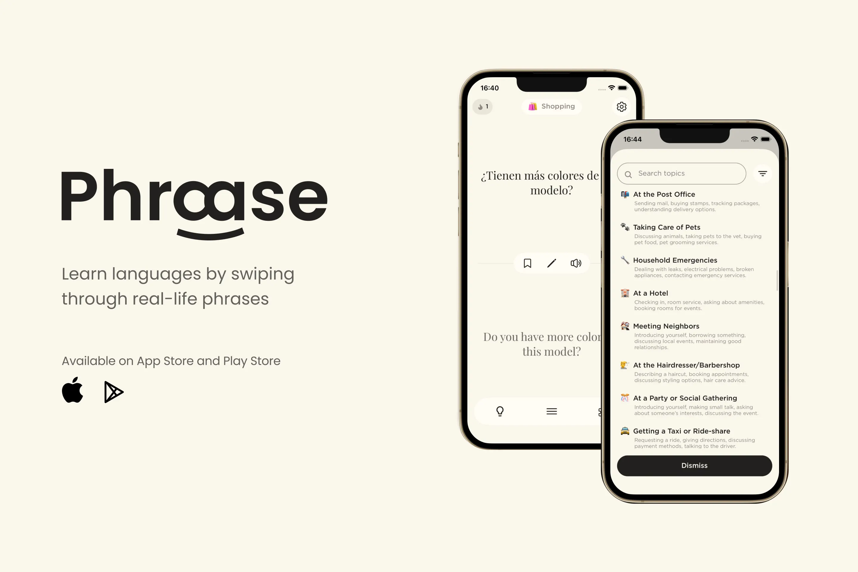 I Rebuilt Phraase, My Swipe-Based Phrasebook