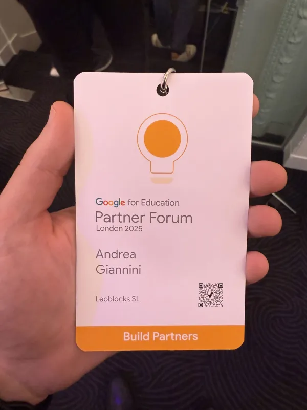 Andrea at Google Partner Forum — London