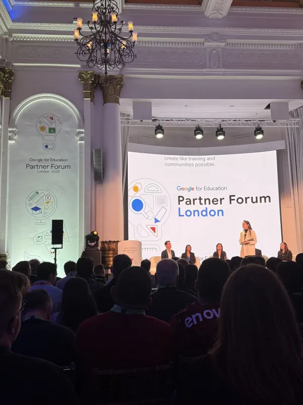 Andrea at Google Partner Forum — London